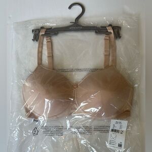 AMOENA ‘MARA’ NON WIRED SOFT PADDED POCKETED MASTECTOMY BRA 44805 BLUSH 34C NWT